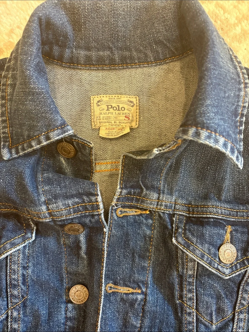 Boys Ralph Lauren Denim Trucker Jacket